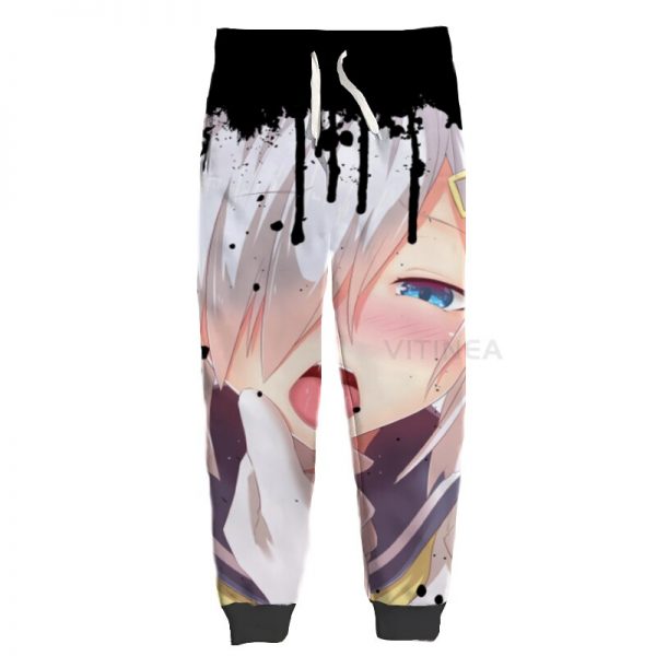 New Fashion Ahegao Graphic Spring Autumn Winter Hip Hop Casual Brand 3D Print Anime Pants Polyester 2 - Ahegao Shop